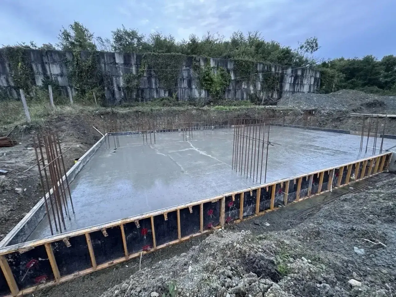 Стройка виллы